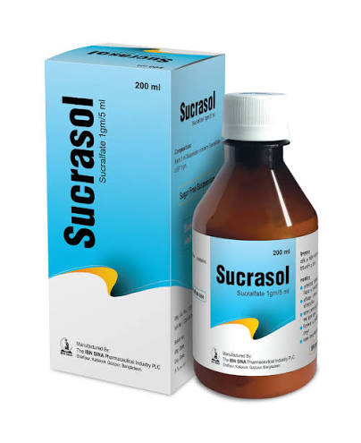 Sucrasol suspension