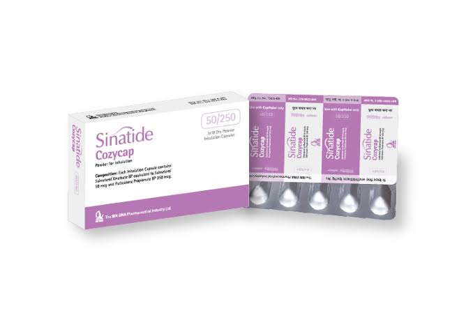 Sinatide cozycap 50/250