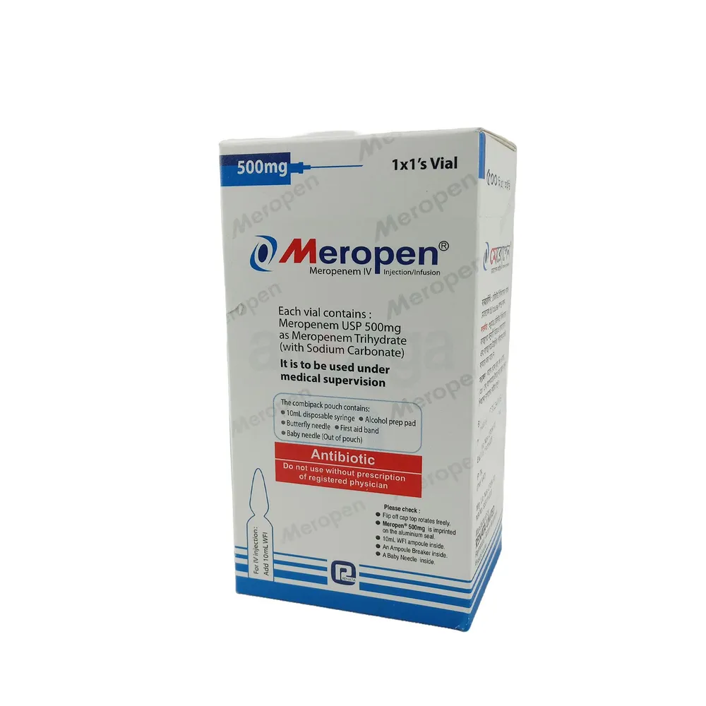 Meropen 500mg inj