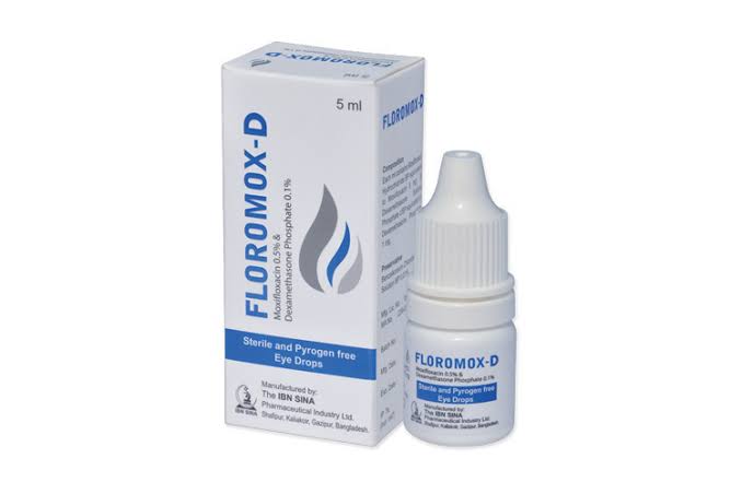 Floromox D eye drop