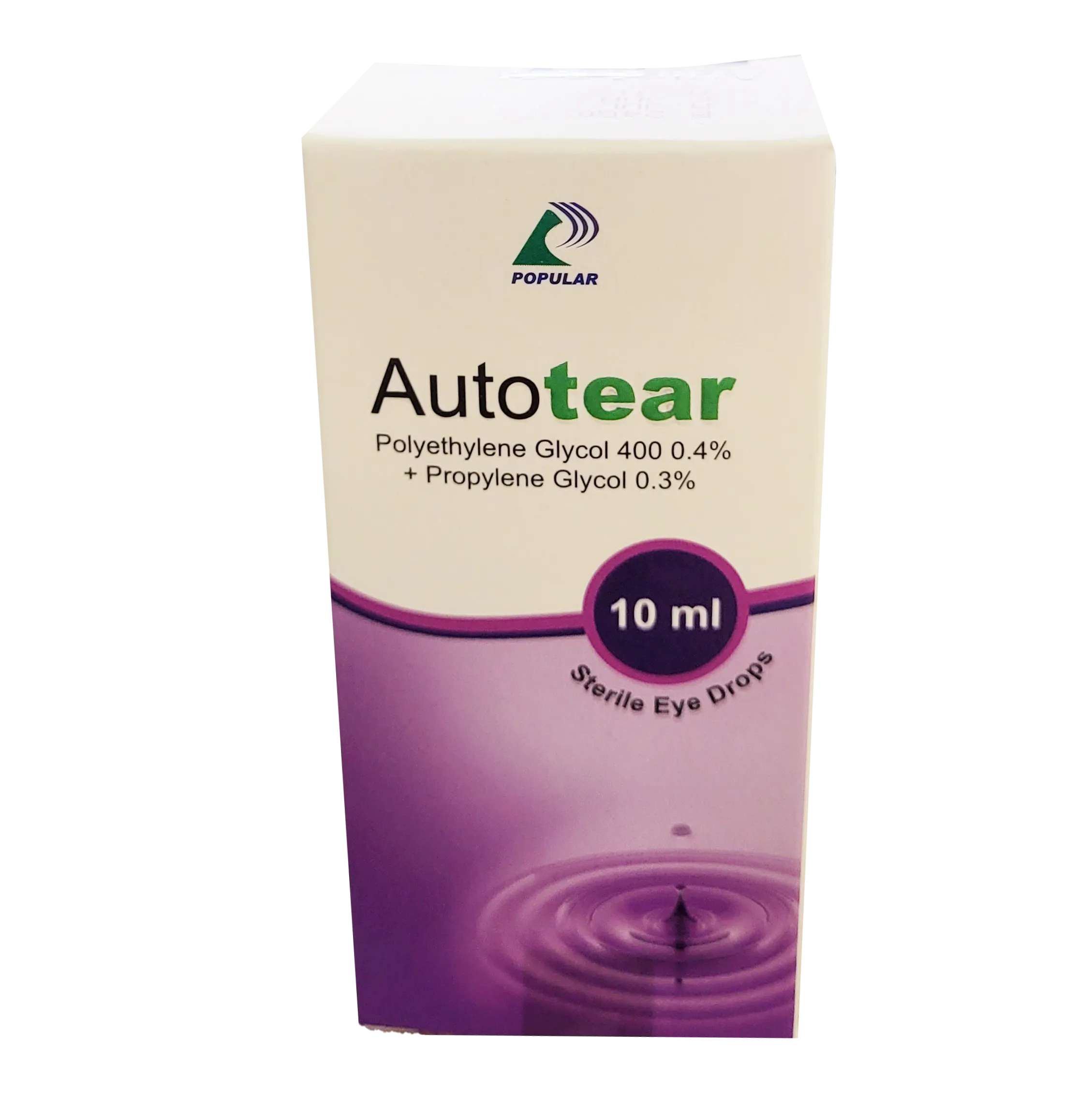 Autotear eye drops